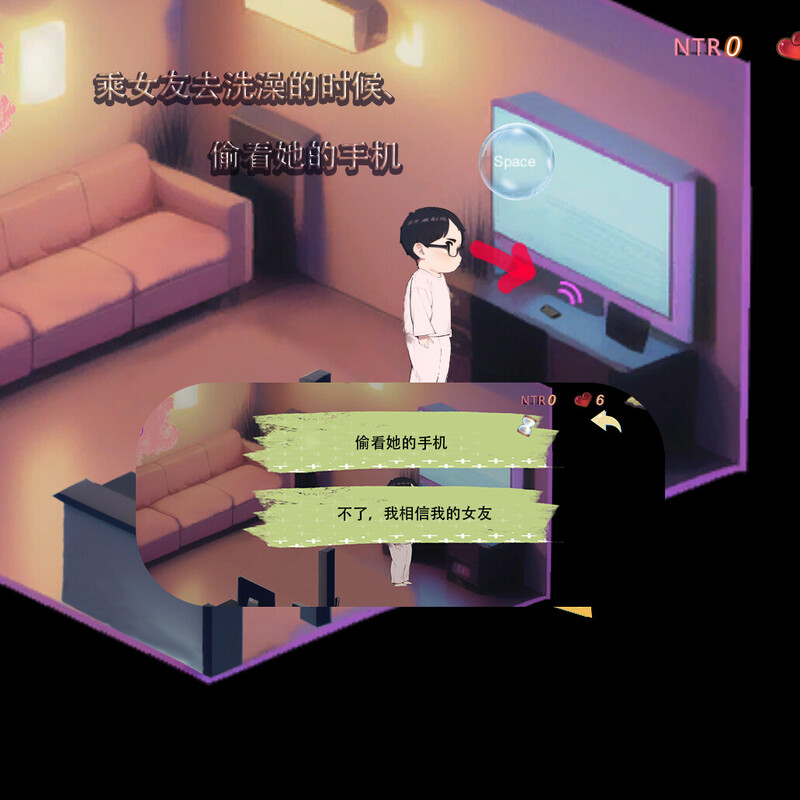 ST11月新作【沙盒SLG/NTR寝取/AI生成】令我骄傲的女友–丽娜篇(My proud girlfriend–Lina Chapter)V1.4.1 STEAM官中【800MB】