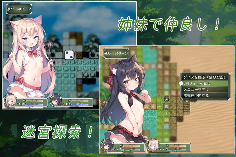 DL11月新作【探索RPG/战斗H/AI生成】涅槃迷宫(つゆだく!ニルヴァーナの迷宮)V1.0 AI汉化【3.20G】