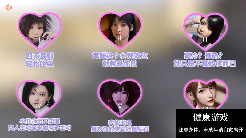 【互动SLG精品PC恋爱泡妞教学动态3C】撩妹模拟器:渣男的秘密STEAM官中