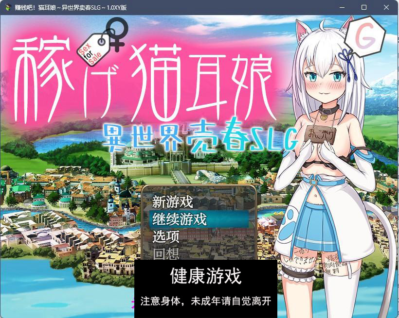 【日系RPGAIGPT汉化】赚钱吧!猫耳娘异世界卖春1.0 樱花版【PC+安卓2.3G】