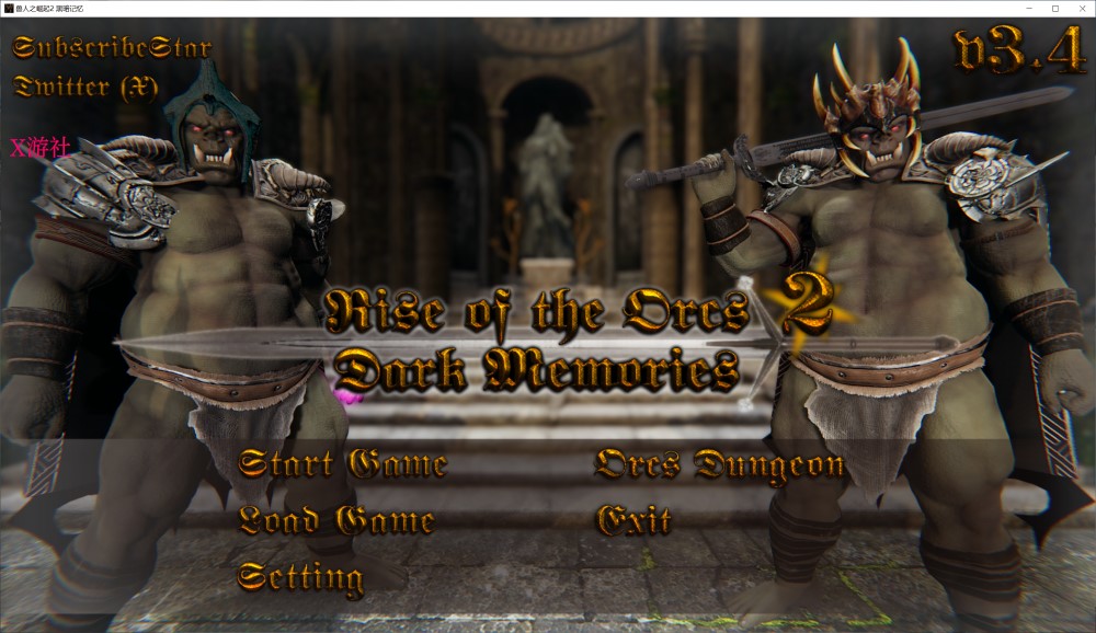 【亚洲风SLG/动态】兽人崛起2/兽人的崛起 2:黑暗记忆(Rise of the Orcs 2:Dark Memories)V3.4汉化中文【PC+安卓双端-1.30G】
