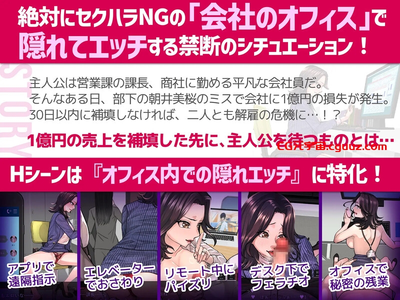 【互动SLG/职场NTL/汉化】职场骚扰模拟器(セクニケ-sexual communication-)V1.0 AI汉化【1.60G】
