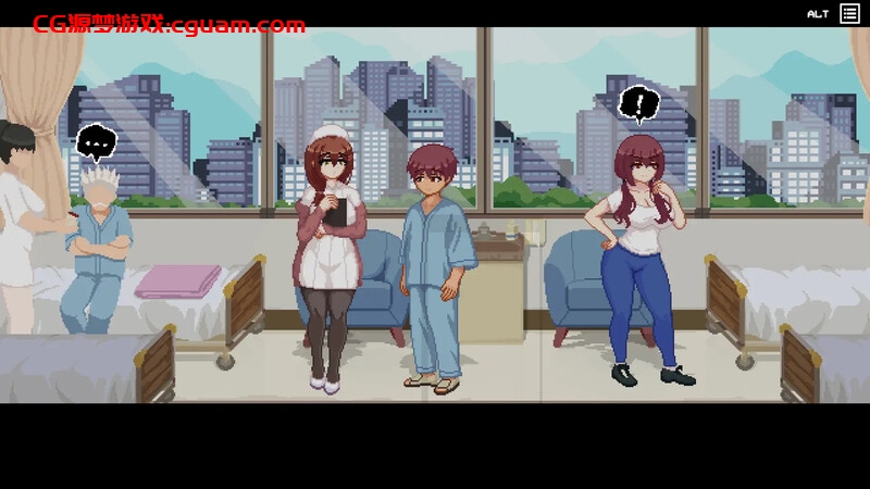 【脱出ACT/探索解密/像素全动态/官中】医院的诱惑(Hospital Seduction)V1.0 DL官中【200MB】
