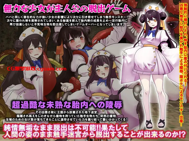 【回合RPG/异种X/汉化】少女掉在了触手迷宫的最深处…(その少女が落ちたのは触手迷宮の最深部でした…)V1.0 AI汉化【1.20G】
