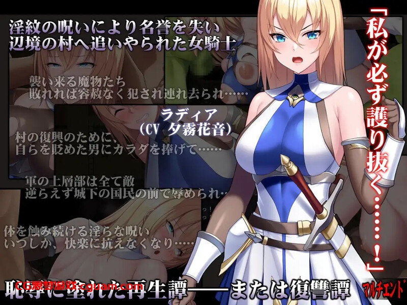 【动作ARPG/动态/汉化】Cursed Blessing~淫纹精灵骑士~(Cursed Blessing~淫紋の精霊騎士~)V2 AI汉化【1.20G】