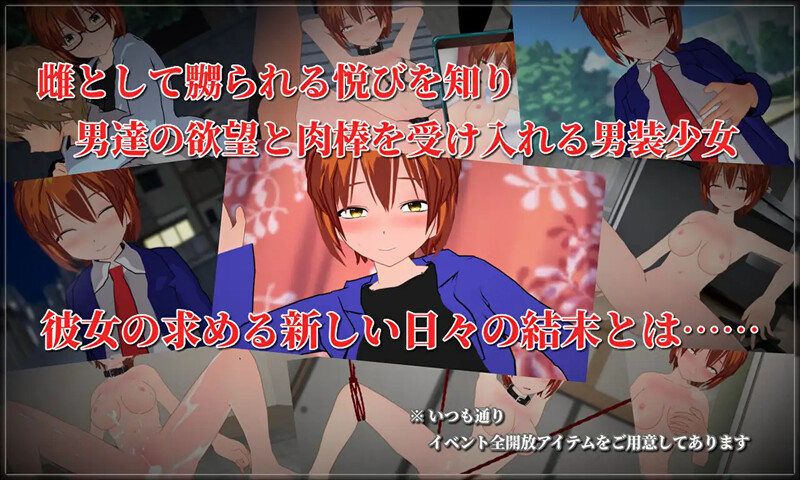 【探索RPG/羞辱多P/汉化】变装少女的少年时代(New Days -僕っ娘男装少女の新しい日々-)V1.0 内嵌AI汉化【双端-1.70G】