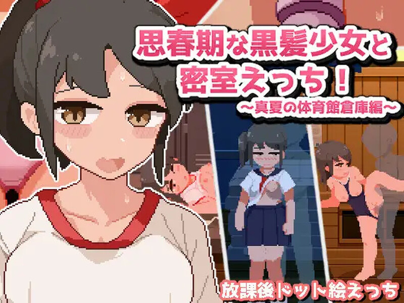 【探索SLG/像素全动态/汉化】与青春期的黑发少女在密室激情!~盛夏的体育馆仓库篇~(思春期な黒髪少女と密室えっち!~真夏の体育館倉庫編~)V1.0 机翻汉化【600M】