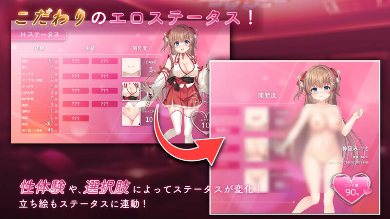 【回合RPG/动态/战斗H/官中】冒失巫女与魅魔之岛(ドジっ子巫女と淫魔の島)V1.0.2 STEAM官中【2.50G】