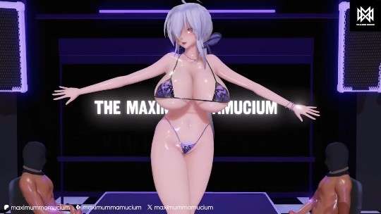 MMD 舞啪 薇薇安×弱音#3D在线观看