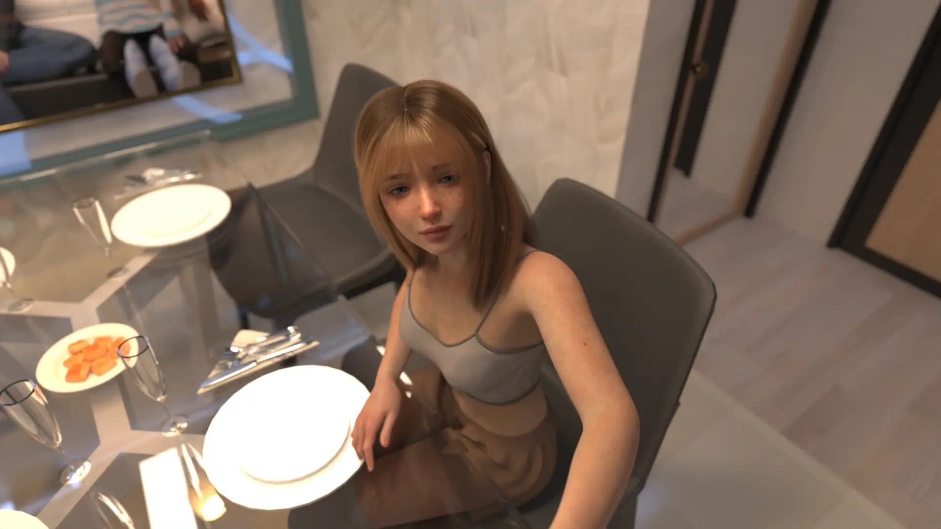 【PC、安卓、IOS可用】欧美SLG游戏《寻找米娅》v0.1 AI版,1.18G,汉化且含动态内容,