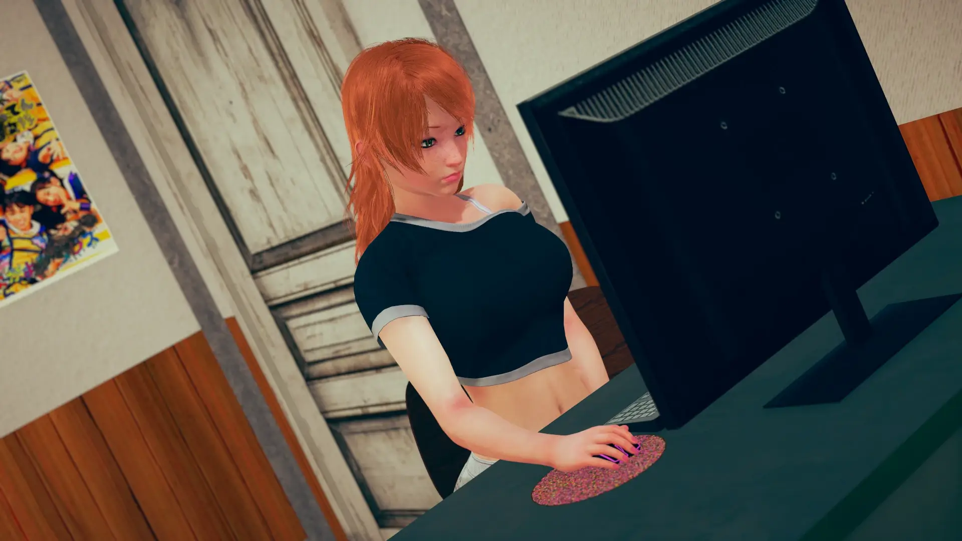【PC、安卓、IOS可用】欧美SLG游戏《无辜服务员的生活》v0.4.1 AI版,2.05G汉化沙盒版更新