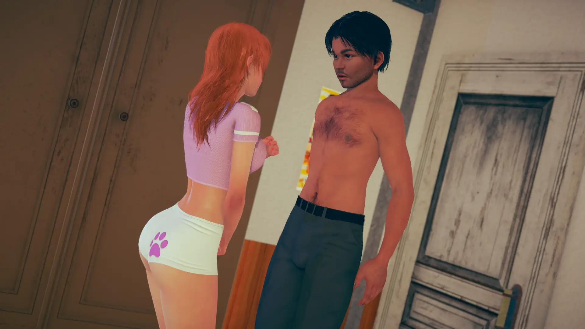 【PC、安卓、IOS可用】欧美SLG游戏《无辜服务员的生活》v0.4.1 AI版,2.05G汉化沙盒版更新