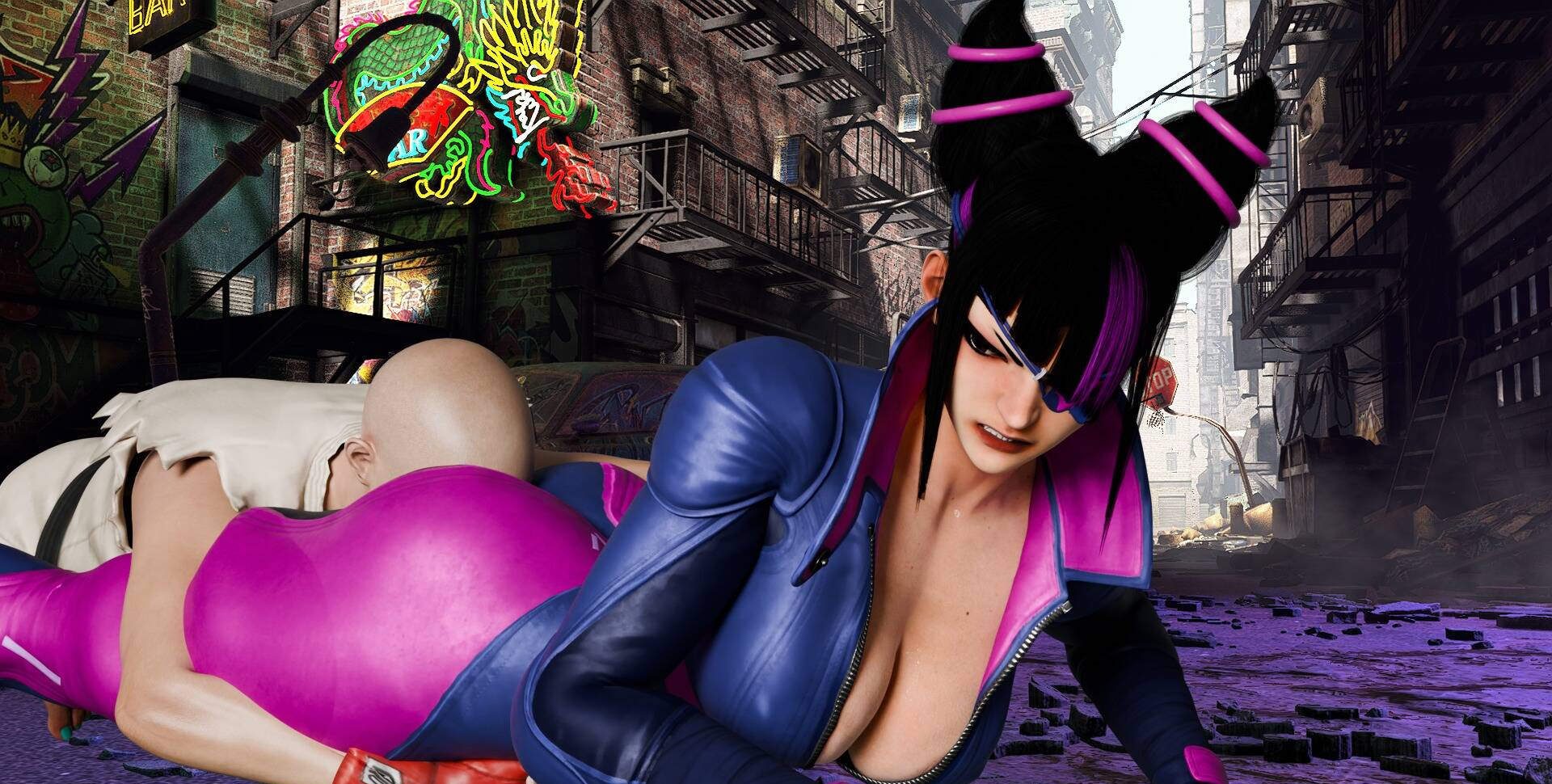 【PC、安卓、IOS适用】欧美成人SLG游戏《街头斗士:成人战斗Battle9.1 AI版》汉化动态版,1.67G,已更新