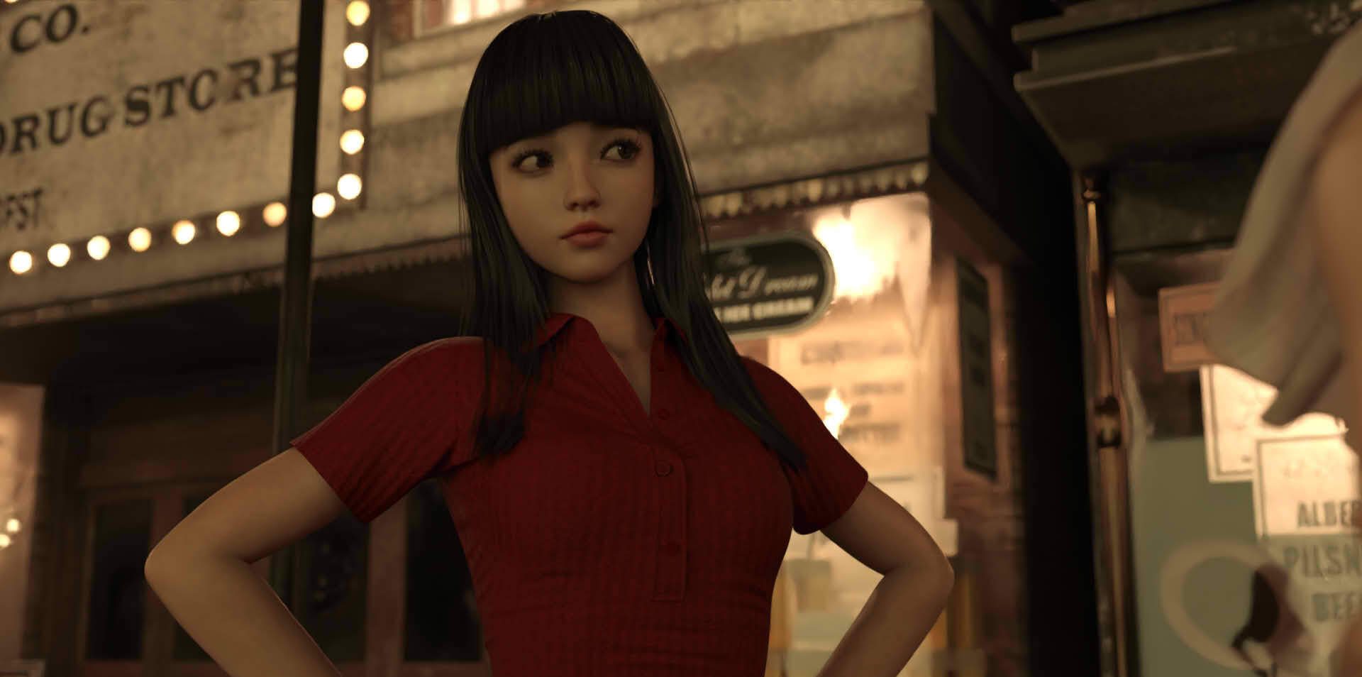【PC、安卓、IOS可用】欧美SLG游戏《顽皮的幽灵女孩》v0.12.1 AI汉化版,3.04G,沙盒玩法,已更新