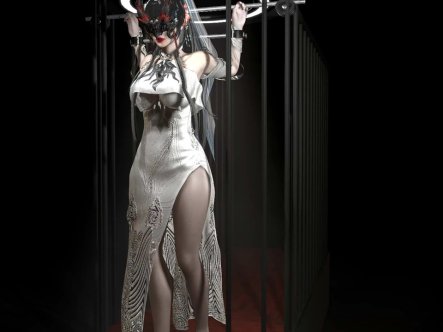 永劫无间-宁红叶：古装白丝绒布球 4K完整无修版★CV[新作/2.1G]