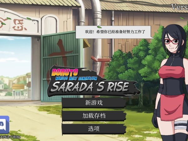【日系SLG/AIGPT汉化/2D】莎拉达的崛起Sarada Rising + Boruto Naruto Next Generation [v1.1]【PC+安卓/1.57G】